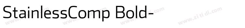 StainlessComp Bold字体转换